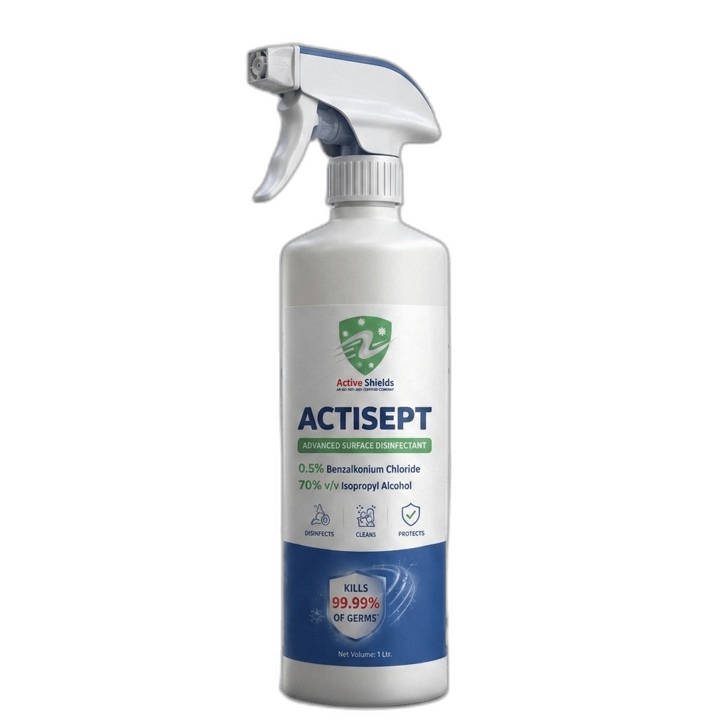 Actisept Bottle with Spray Handle